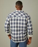 Brushed Cotton Plaid Shirt - Image 4