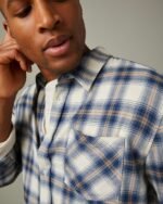 Brushed Cotton Plaid Shirt - Image 5